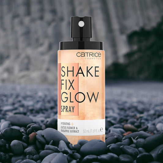 Shake Fix Glow Spray | Sets Makeup and Hydrates Skin | Made With Cactus Blossom and Pineapple Extract