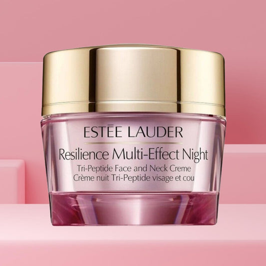 ESTEE LAUDER RESILIENCE MULTI-EFFECT NIGHT CREAM 2.5 OZ ESTEE LAUDER/RESILIENCE MULTI-EFFECT NIGHT TRI-PEPTIDE FACE & NECK CREAM 2.5 OZ BROAD SPECTRUM SPF 15 NORMAL/COMBINATION SKIN