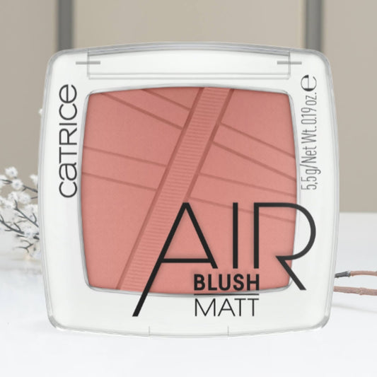 AirBlush Matte | Blendable, Lightweight, Long Lasting Powder Blush for Natural & Fresh Make Up | Vegan & Cruelty Free | Made Without Parabens & Microplastic Particles (130 | Spice Space)