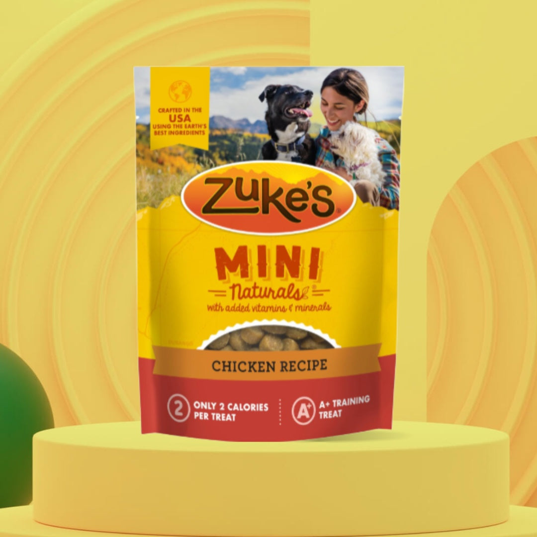 Zuke’s Mini Naturals Dog Training Treats for Dogs of All Sizes, Pet Treats made with Real Chicken, 16 oz. Resealable Pouch - 16 oz. Bag